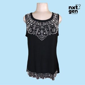 🔥NWOT🔥 28th & Park Women’s Embellished Sleeveless Top